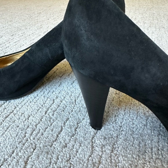 Seychelles Black suede heels size 9 - Picture 5 of 12